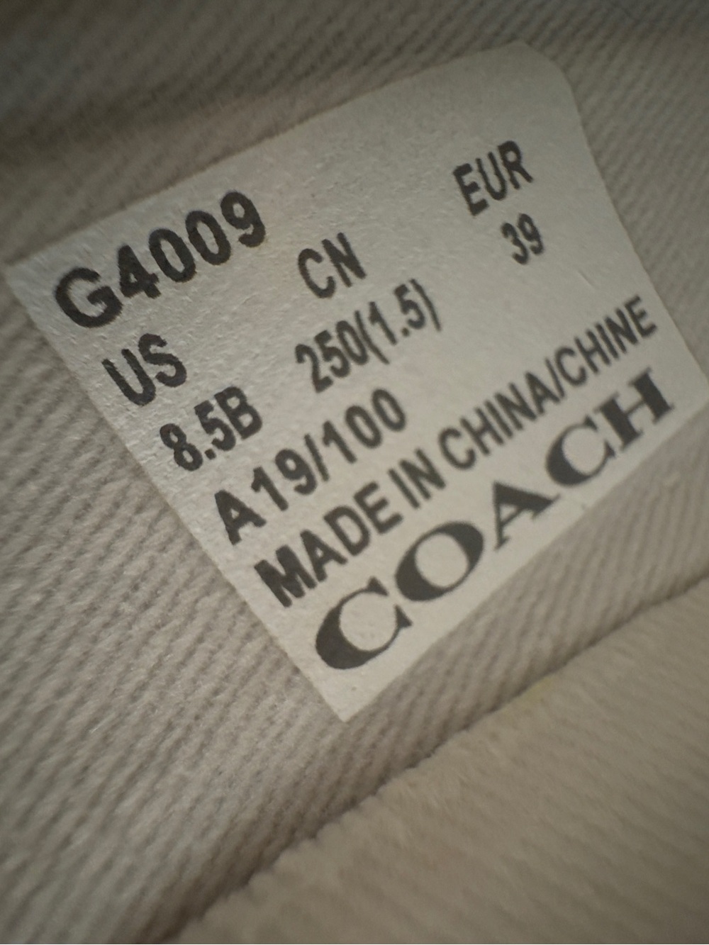 Coach Women Sneakers Porter Casual Walking Comfort Floral textile Shoe Size 8.5 - Picture 10 of 10